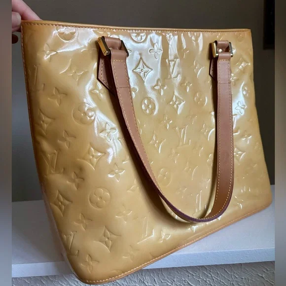 Louis Vuitton Vernis Houston Noisette - Zip Tote - Picture 3 of 12